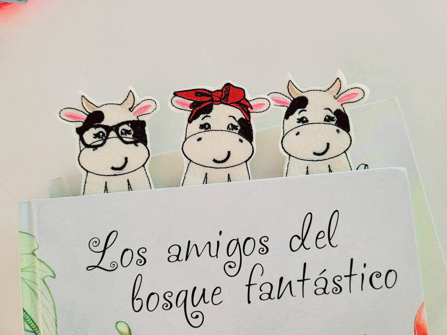 Little Cow Bookmark Set of 3 - image 1
