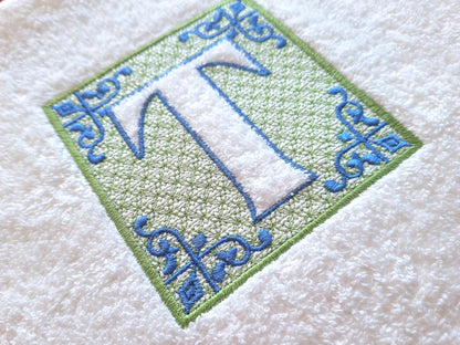 Chinoiseries Embossed Monogram – Instant Download | Artapli