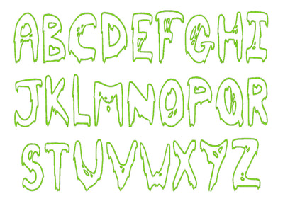 Spooky Zombie Font
