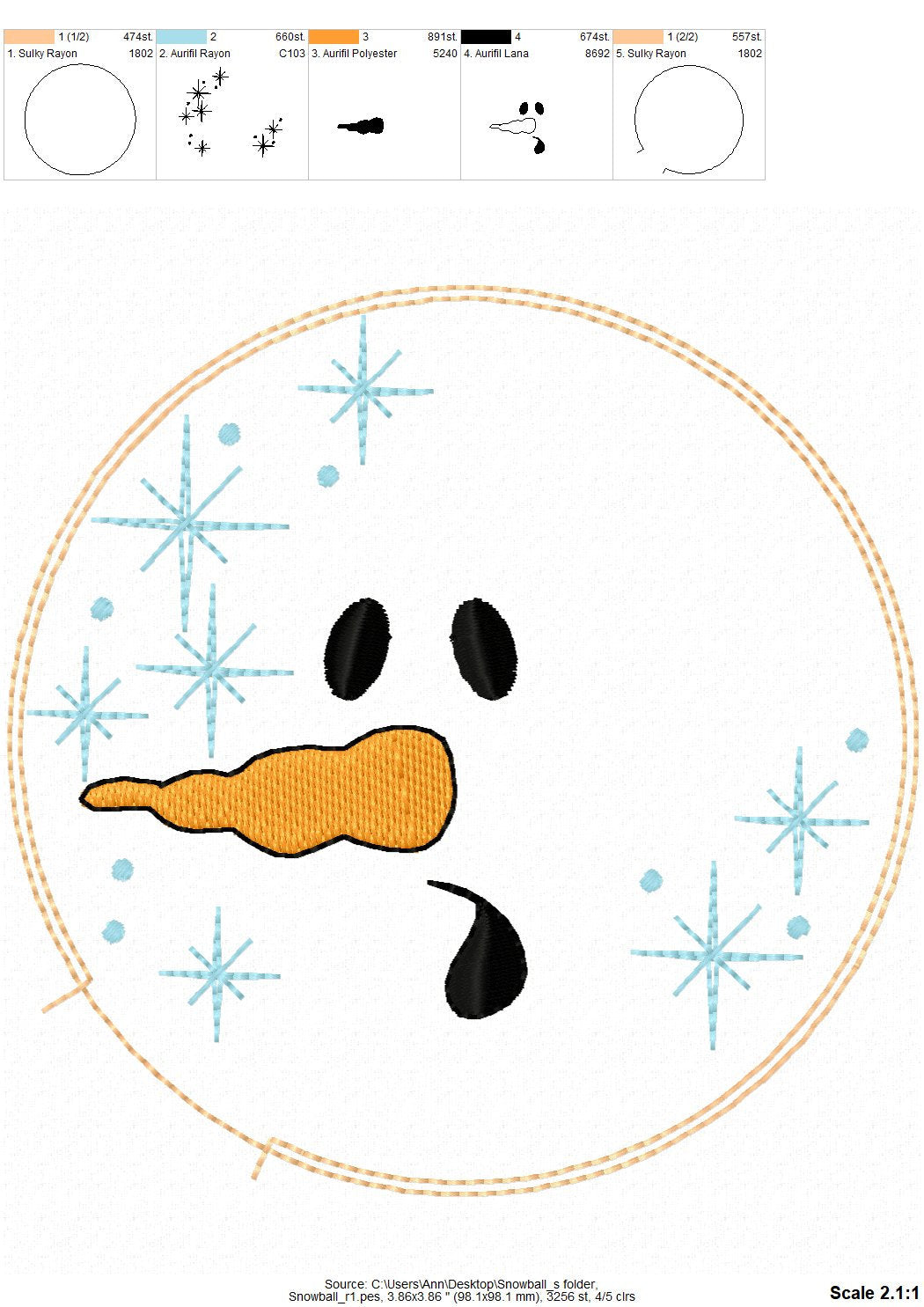 Snowball for playing snow fight SET of 6 ITH In The Hoop Machine Embroidery designs in one step super simply ITH Christmas kids plushie ball