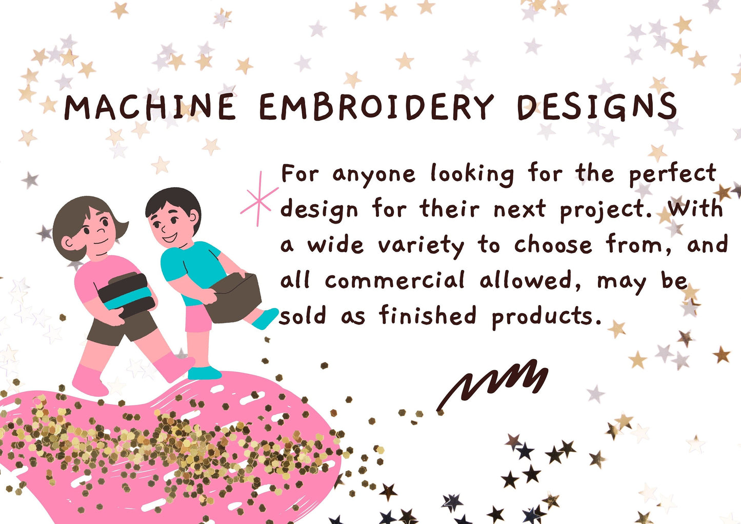 Hairstylist Hairdresser Bone Hand – Hairdresser embroidery pattern by Artapli