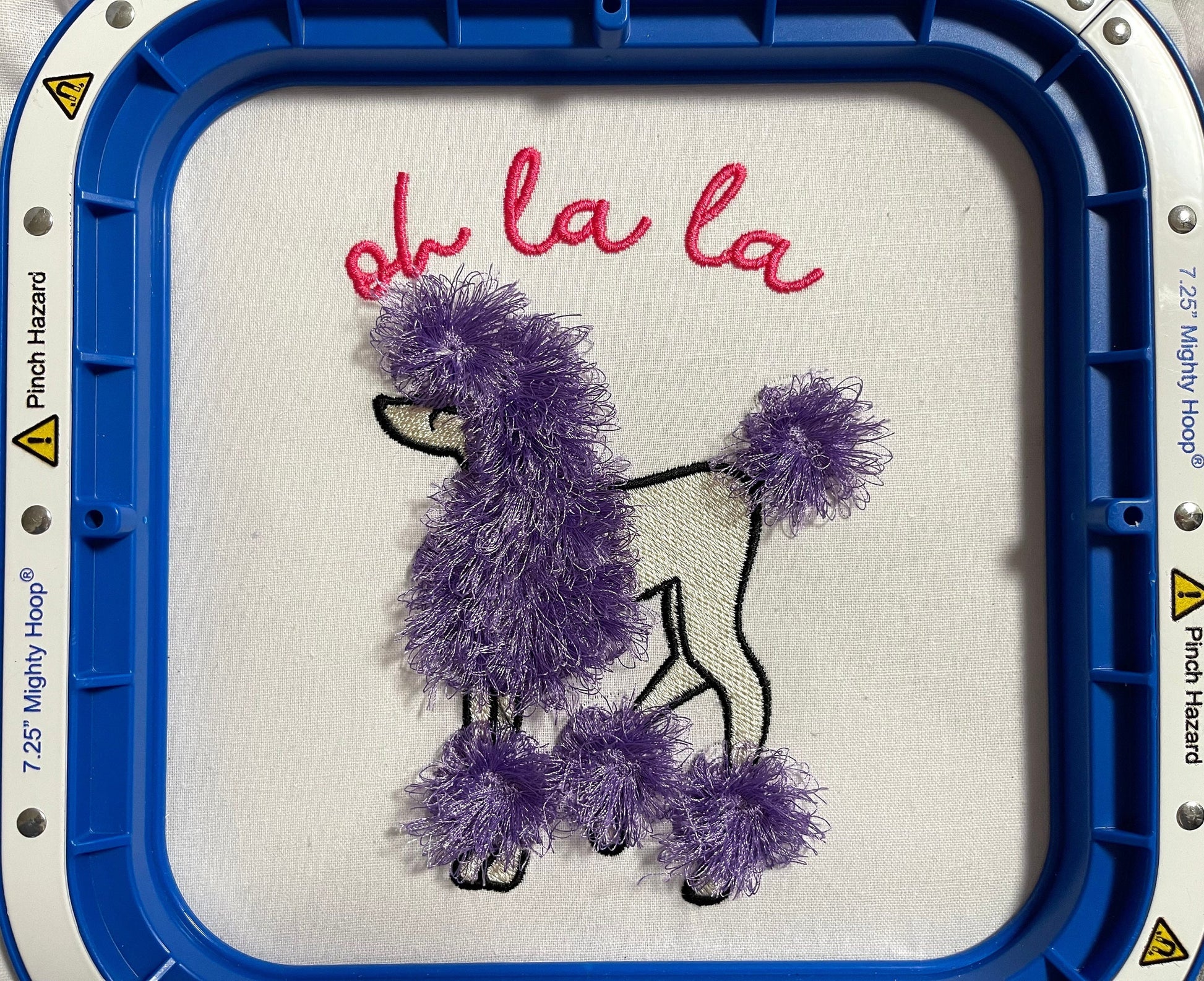 Oh la la Fringed Poodle