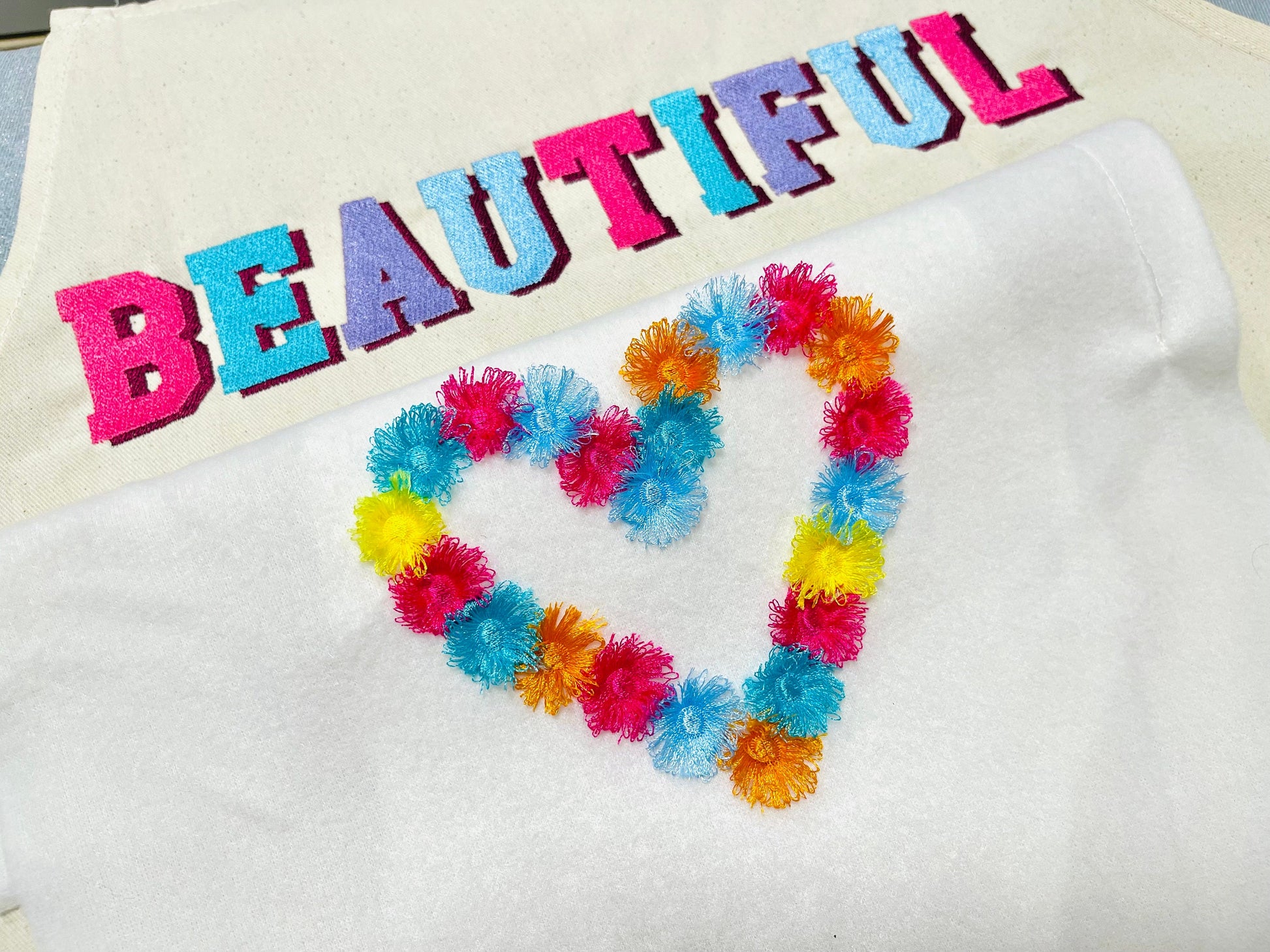 Fluffy Pom Pom Valentine Heart Chenille Awesome Hearts Fringed Fluffy Heart Fringe ITH in the Hoop Machine Embroidery Designs Pompoms - Etsy