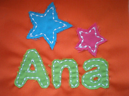 Hand Stitch Effect Font – Embroidery 1.5" 2" 3" 4" 5" 7" | BX PES DST JEF | Artapli
