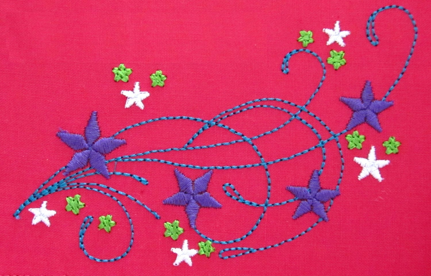 Fairy wand and Fairy wand tail machine embroidery designs