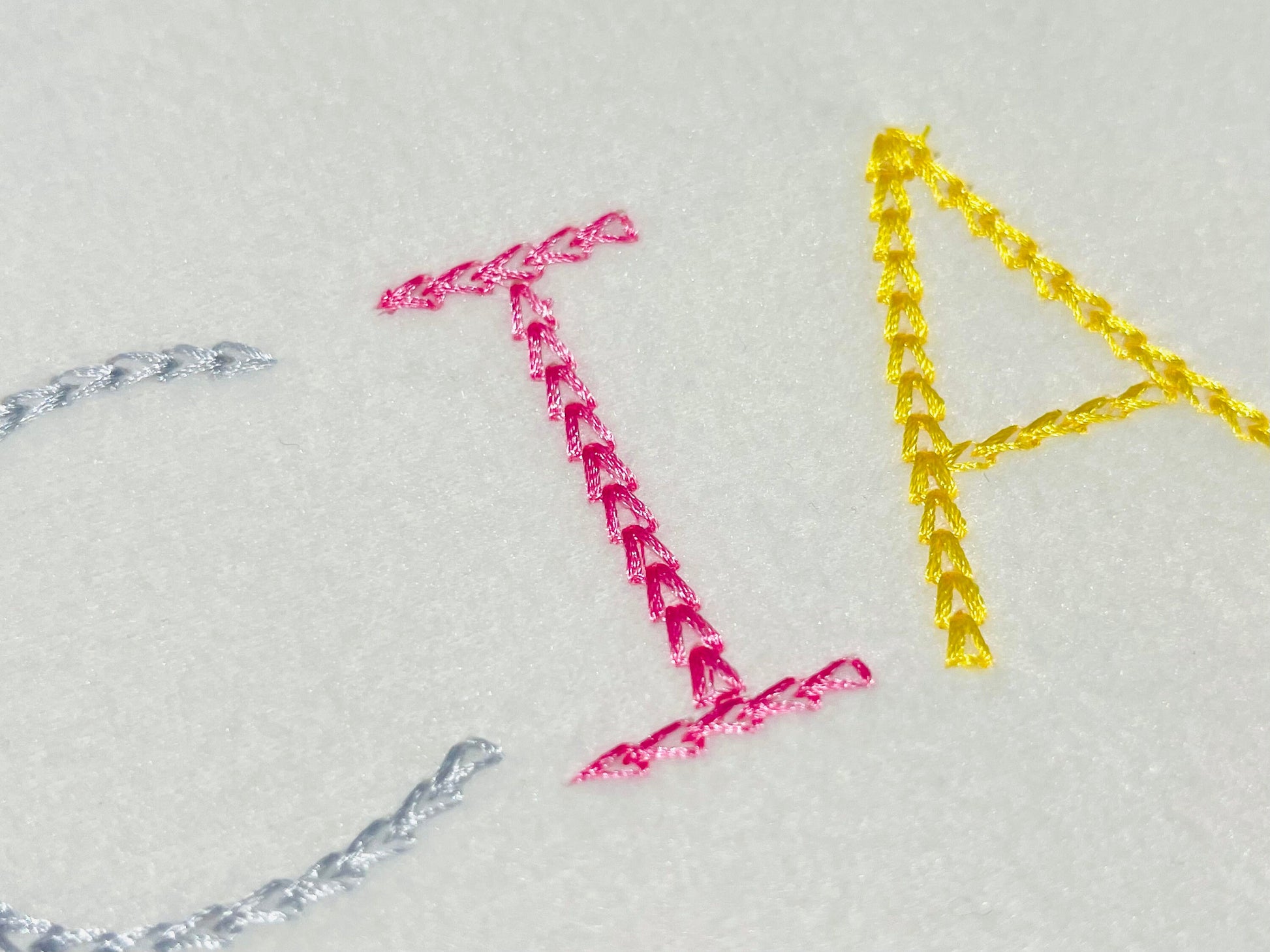Light Stitch Chain Font – Bx embroidery design by Artapli