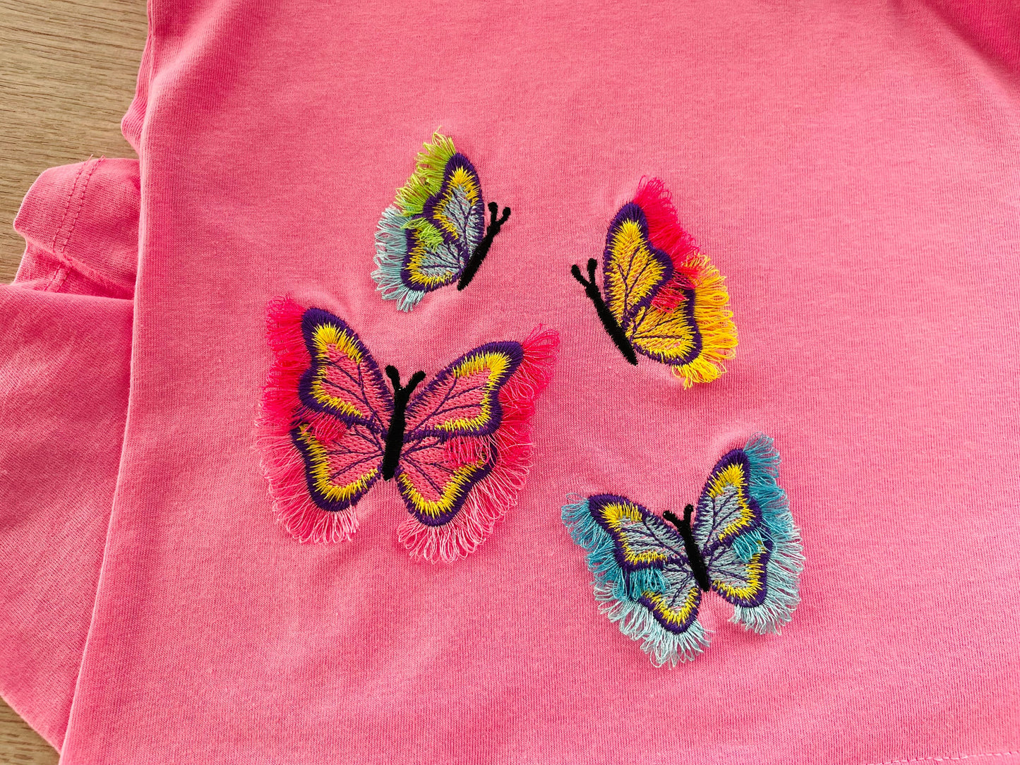 Mini Butterfly with Fringed Wings