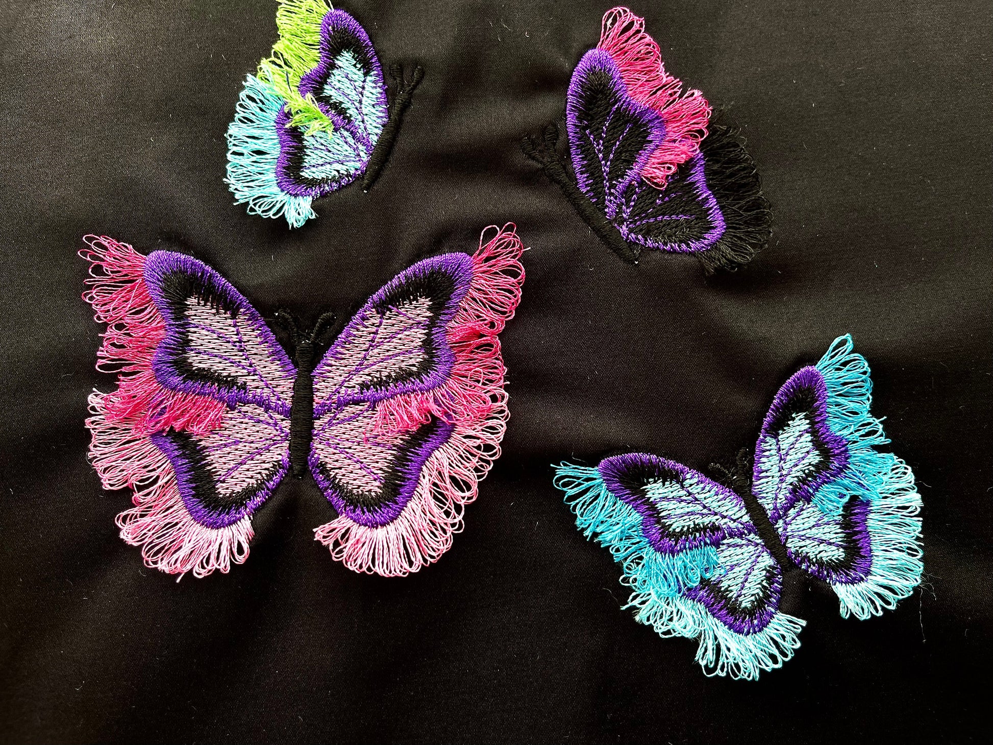 Mini Butterfly with Fringed Wings