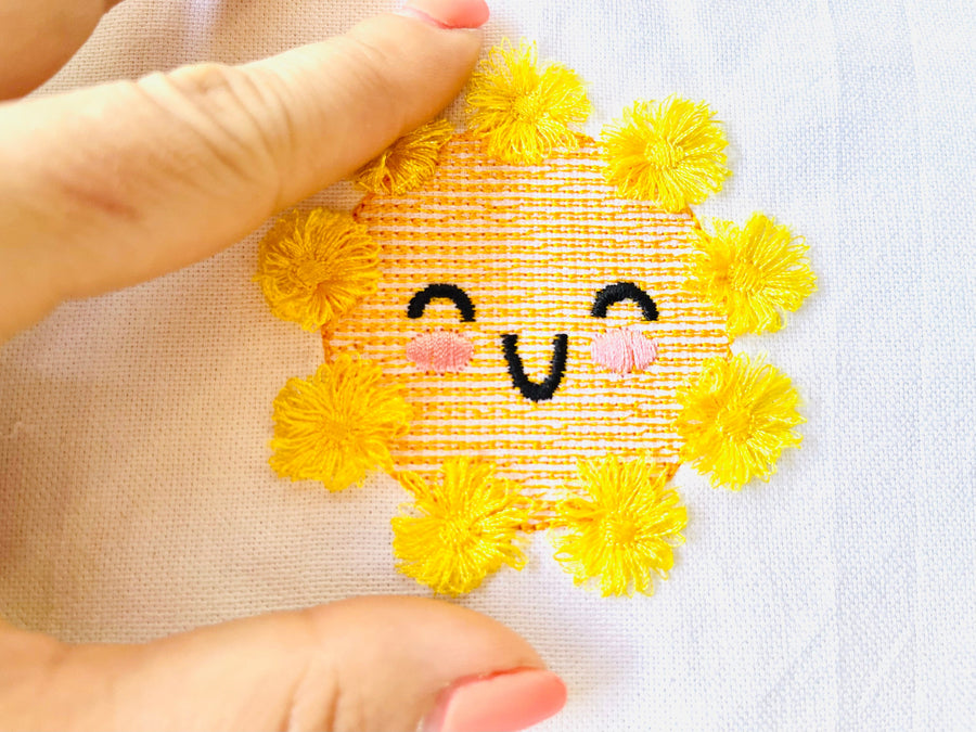 Cute Little Fringed Sun