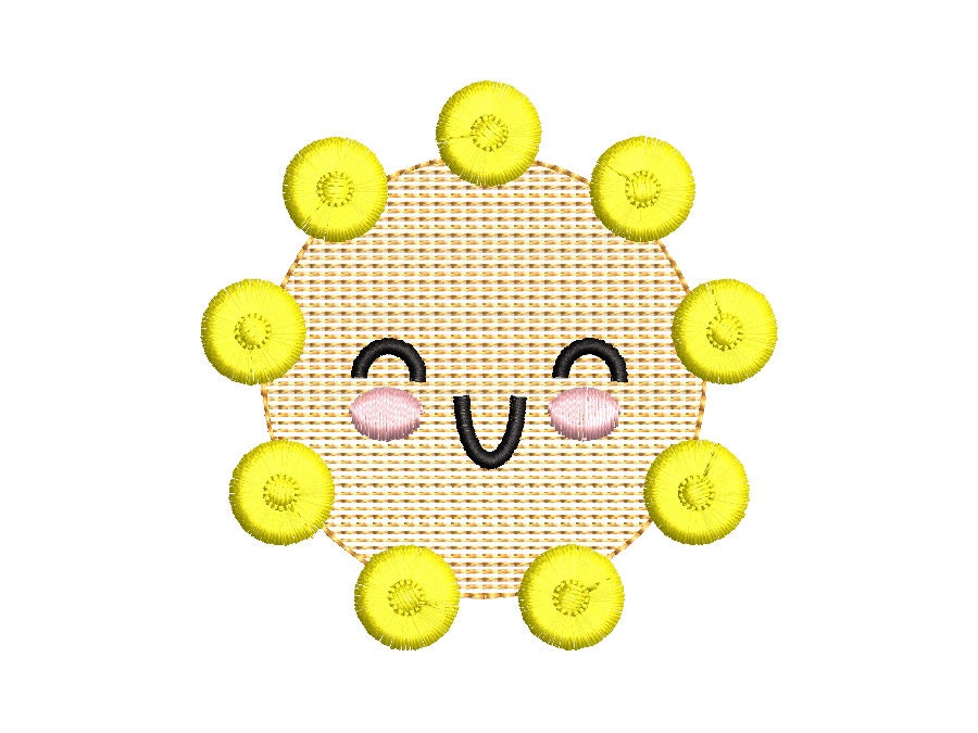 Cute Little Fringed Sun