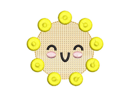 Cute Little Fringed Sun