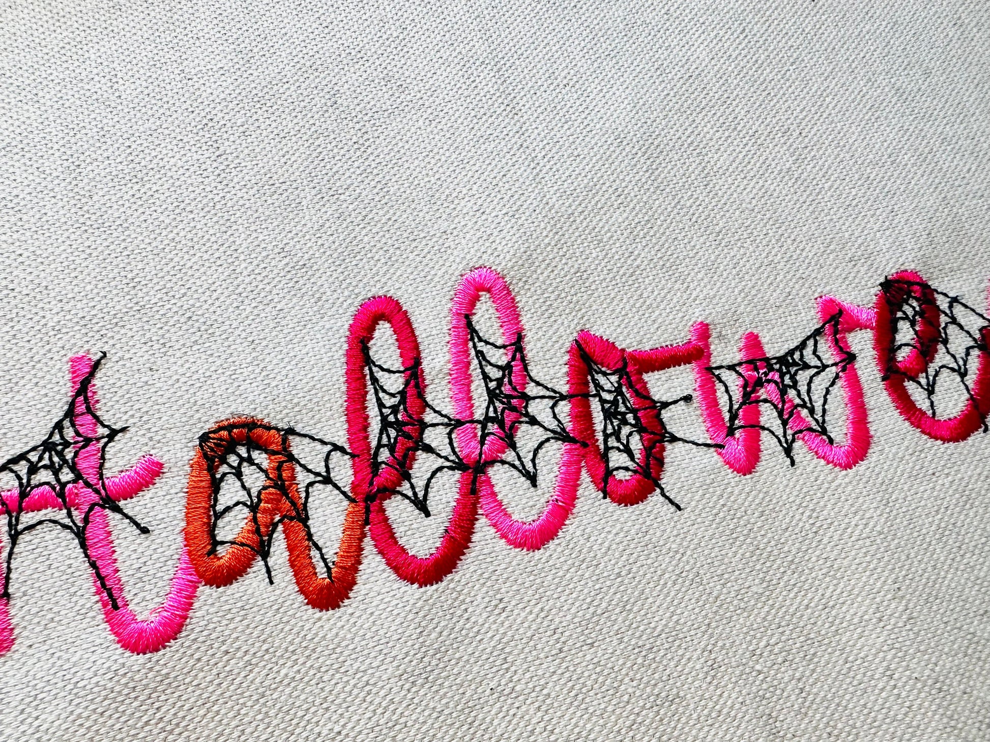 Spiderweb Font embroidery spider's web alphabet – Sizes 1.3" 1.7" 2" 2.5" 3.5" 4" BX Digital Font File | Artapli