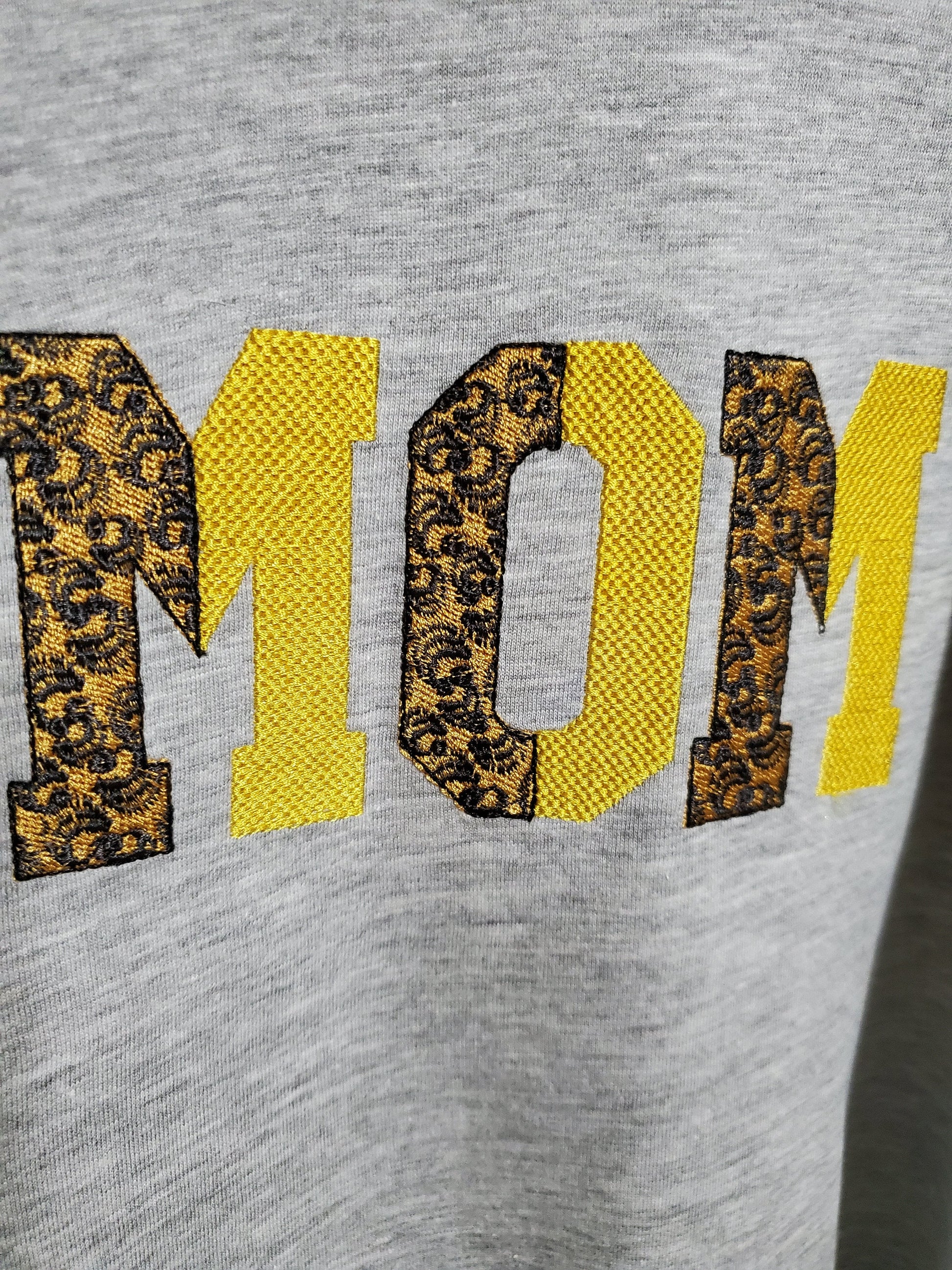 Vertical Split Font Leopard Spots and Waffle Fill Stitch Alphabet Monogram Machine Embroidery Designs Letters Numbers