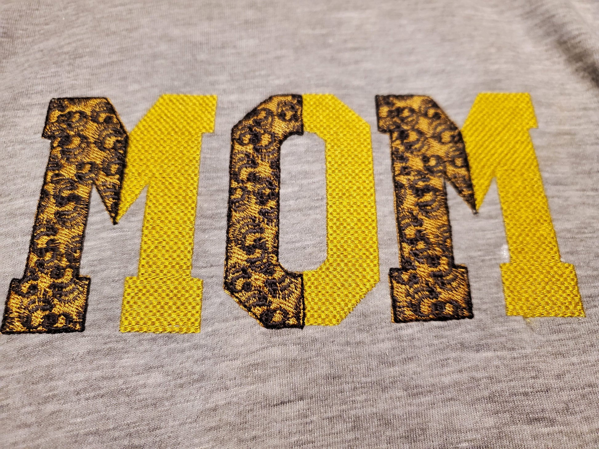 Vertical Split Font Leopard Spots and Waffle Fill Stitch Alphabet Monogram Machine Embroidery Designs Letters Numbers