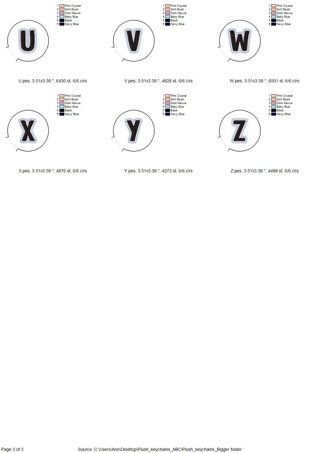 Minky fur fluffy Ball key fob snap tab keychain charm Monogram A-Z in the hoop ITH keyfob bag tag  machine embroidery designs for hoop 4x4