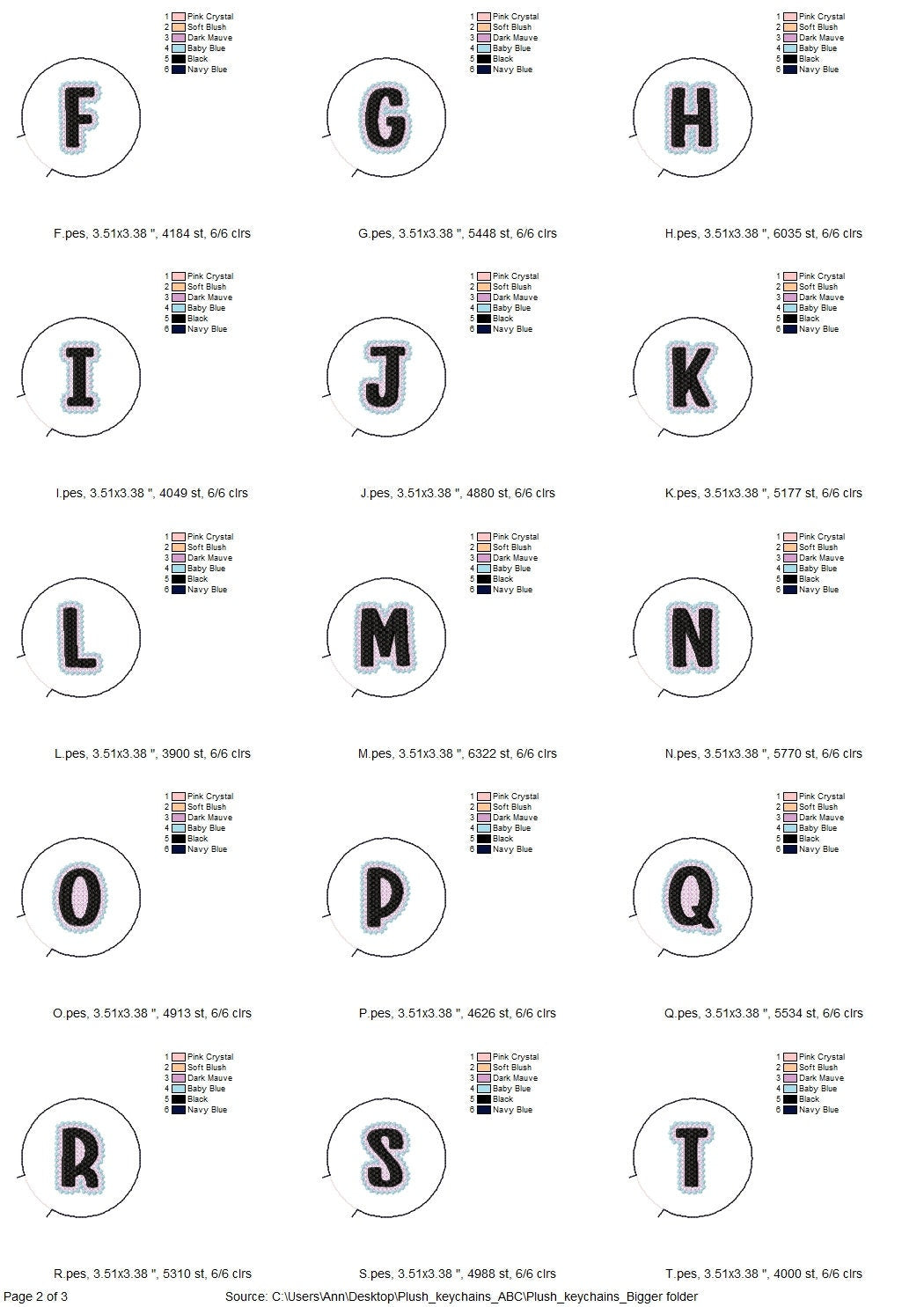 Minky fur fluffy Ball key fob snap tab keychain charm Monogram A-Z in the hoop ITH keyfob bag tag  machine embroidery designs for hoop 4x4