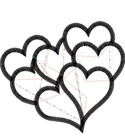 Big Heart Filled with Hearts