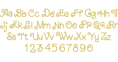 Pearl stitch outline Font machine embroidery designs awesome festive Pearl Monogram alphabet