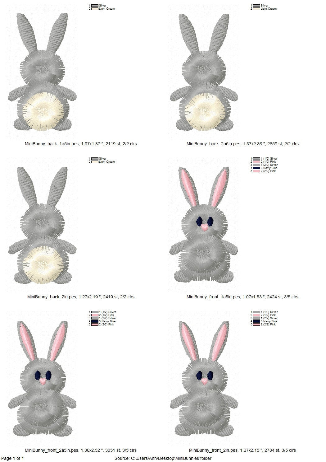 Fur Easter Bunnies Front and Back Tiny Sizes Fringe in the Hoop Triple Bunnies Machine Embroidery Designs Cute Fluffy Bunny Kids Design - Etsy