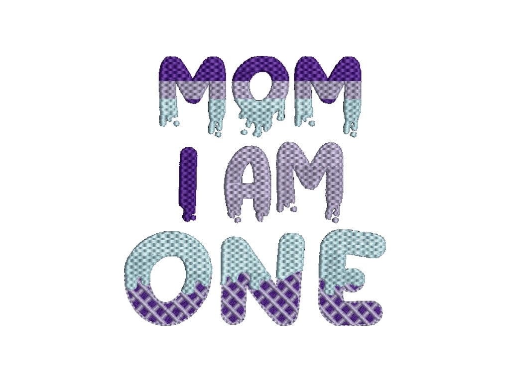 Decorative Melted Font SET waffle stitch alphabet letters DIY combine names monogram machine embroidery designs BX