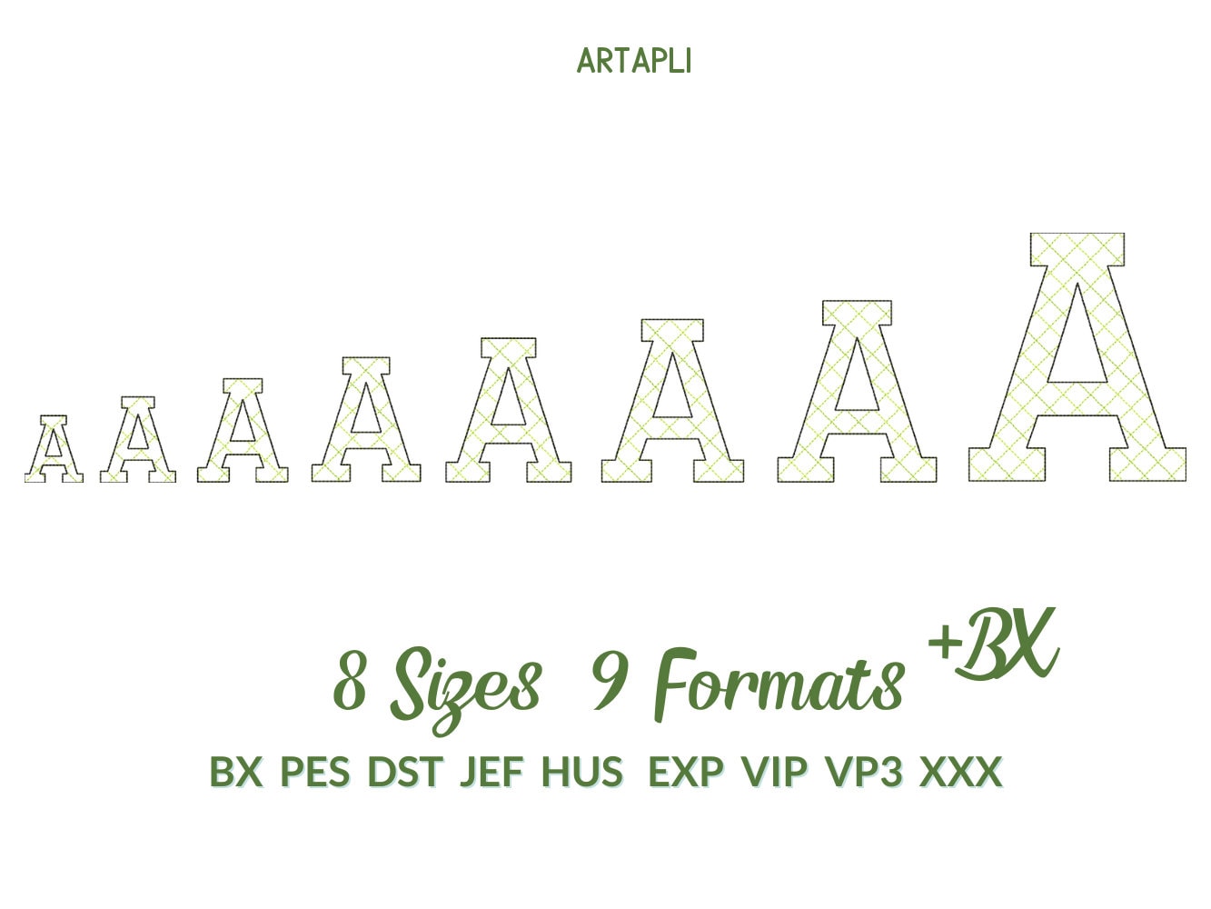 light stitch diamond glitter FONT machine embroidery designs assorted sizes Quilt Alphabet letters and numbers boy name monogram BX included