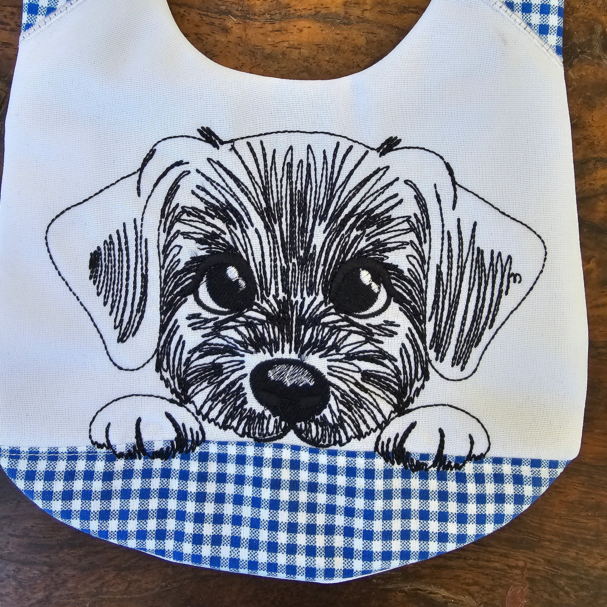 Peeking puppy head silhouette cute dog line art drawing sketch light stitch machine embroidery designs kids sweatshirt design