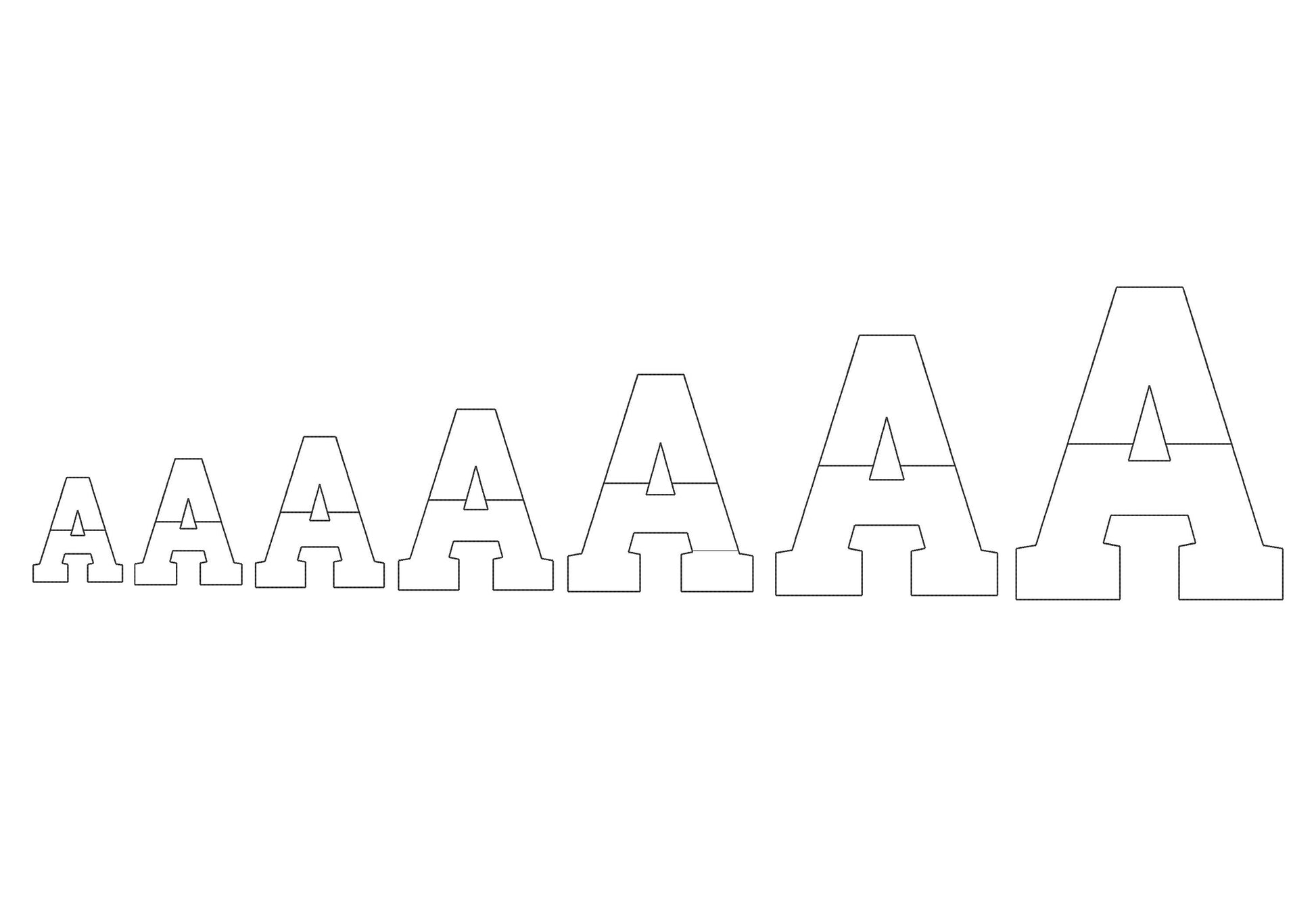 Light applique font Open Edge Raggedy Applique Alphabet bean stitch patchwork machine embroidery designs Split monogram