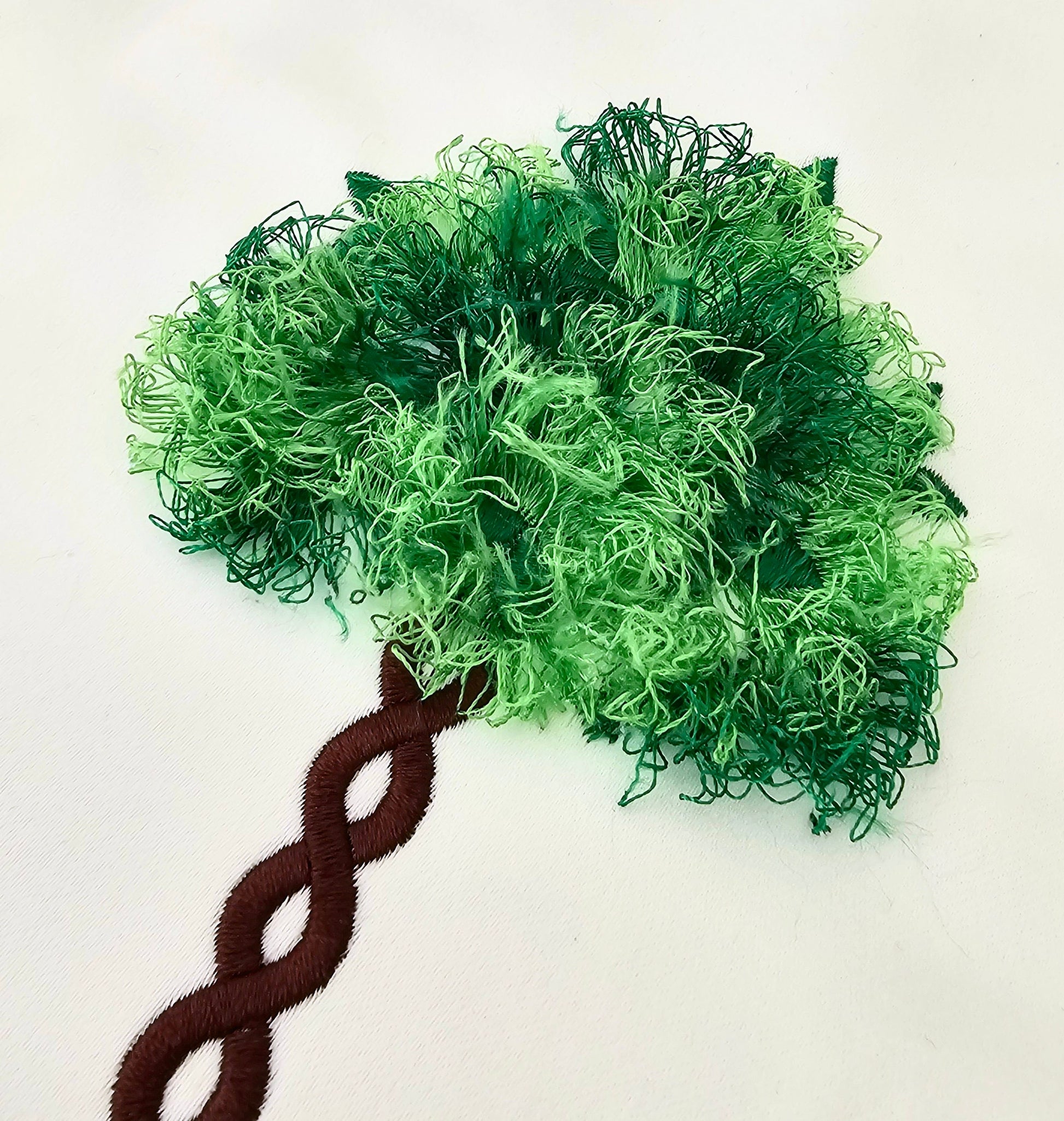 Fringed fluffy Topiary Tree