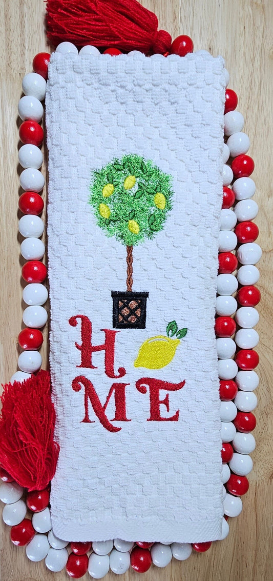 Topiary Tree with lemons awesome lemon plant in a pot machine embroidery designs assorted sizes kitchen dish towel design