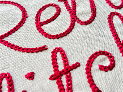 Thick Dense Chain Stitch Handwritten Font - image 2