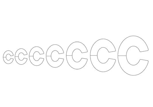 Light applique font Open Edge Raggedy Applique Alphabet bean stitch outline patchwork machine embroidery designs Split duotone multicolor