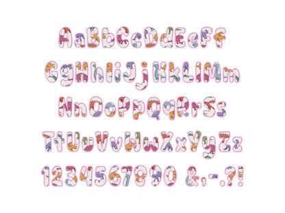 Little Dino applique Font machine embroidery designs monogram wild alphabet letters in multiple sizes from 2.3, up to 5.3 inch, BX included