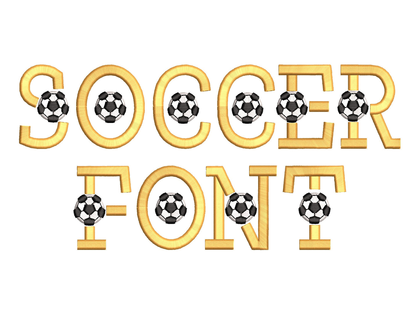 Puffy Soccer Font puffy foam embroidery fonts Sport alphabet letters machine embroidery designs boys monogram