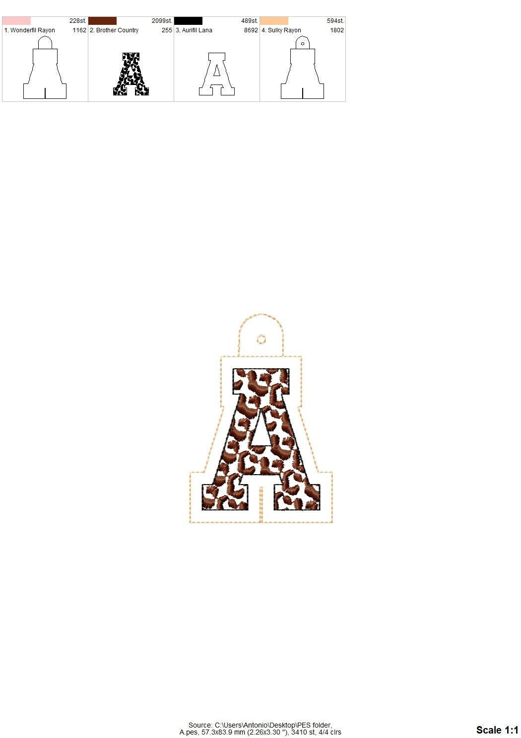 Leopard print Monogram Eyelet and Key Fob Snap Tab Block Font alphabet in the hoop ITH machine embroidery designs keychain bag tag gift idea