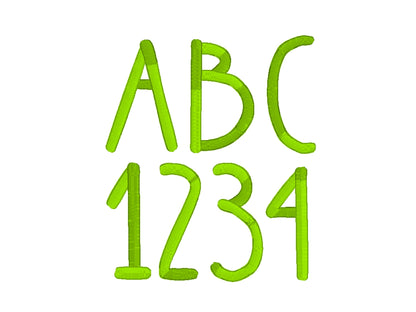 Puff Wildcats Embroidery font machine embroidery designs 3D raised Puffy Foam Wild alphabet monogram Block Font