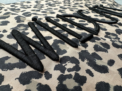 Puff Wildcats Embroidery font machine embroidery designs 3D raised Puffy Foam Wild alphabet monogram Block Font