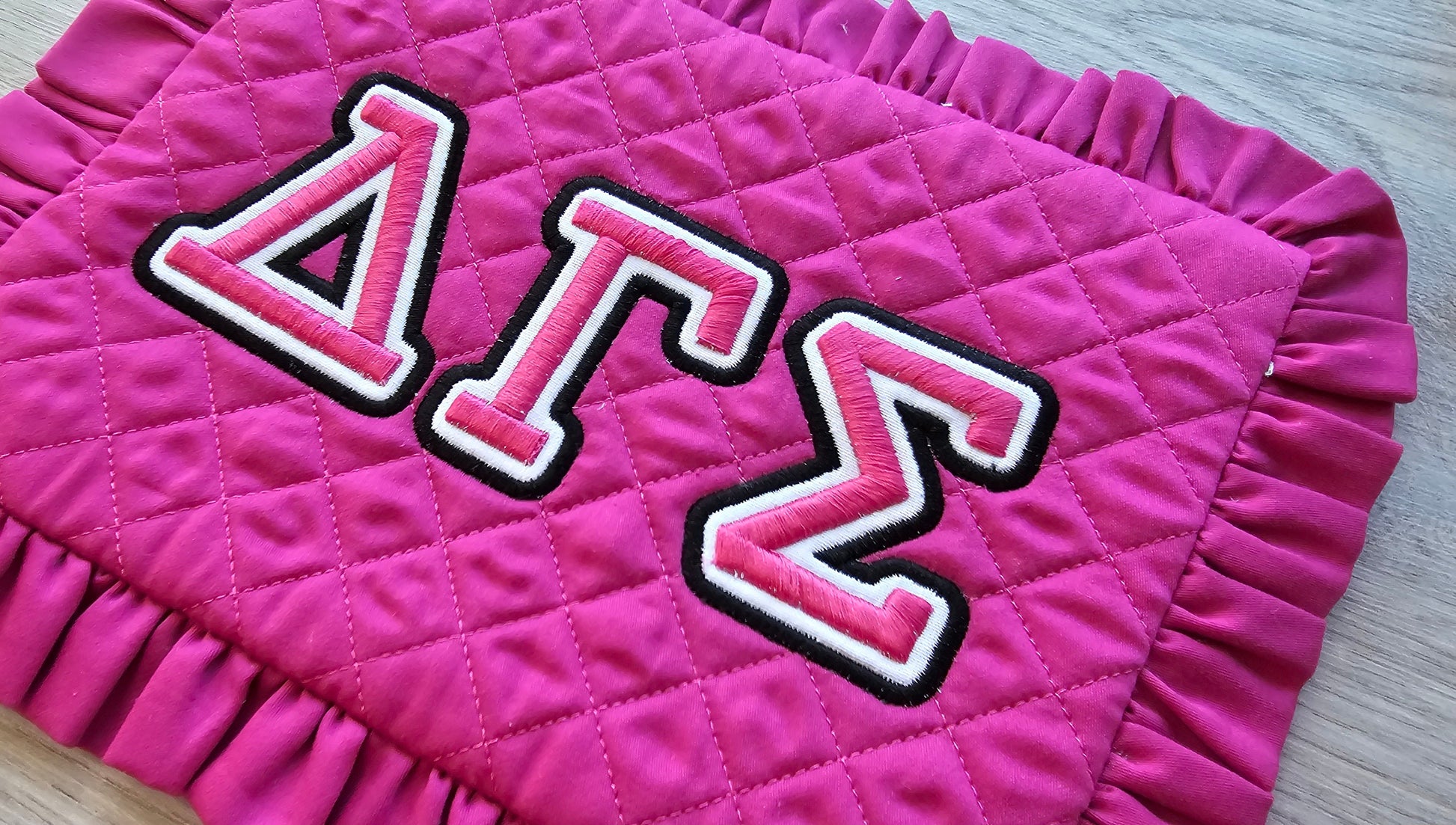 Greek sororities fraternities Puff Sport Varsity Embroidery font Applique machine embroidery designs 3D raised Puffy Foam