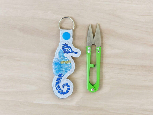 Seahorse Fish Keychain