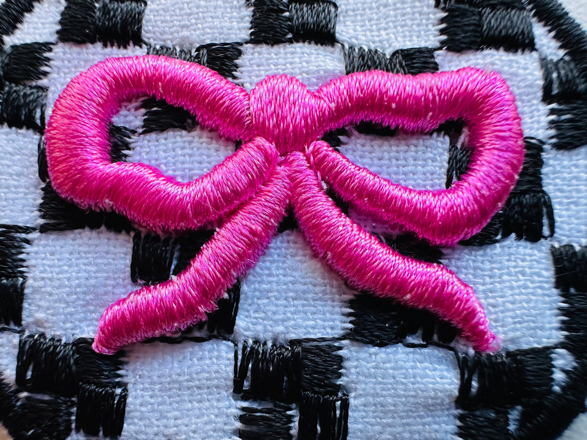 Puff little bow machine embroidery design file 3D raised Puffy Foam bow monogram mini add-on Patch  2 inch design included