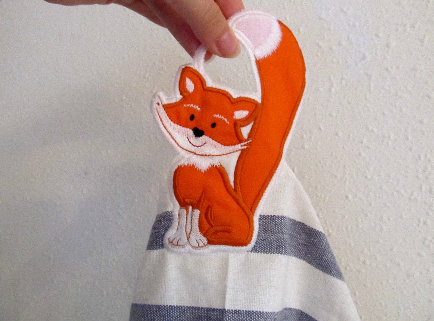 Fox Towel Topper ITH Embroidery 5" 5.5" 6" 7" | PES DST JEF | Artapli