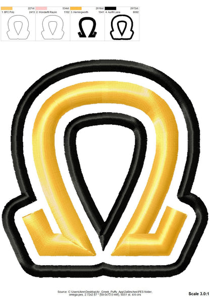 Greek sororities fraternities Puff Sport Varsity Embroidery font Applique machine embroidery designs 3D raised Puffy Foam