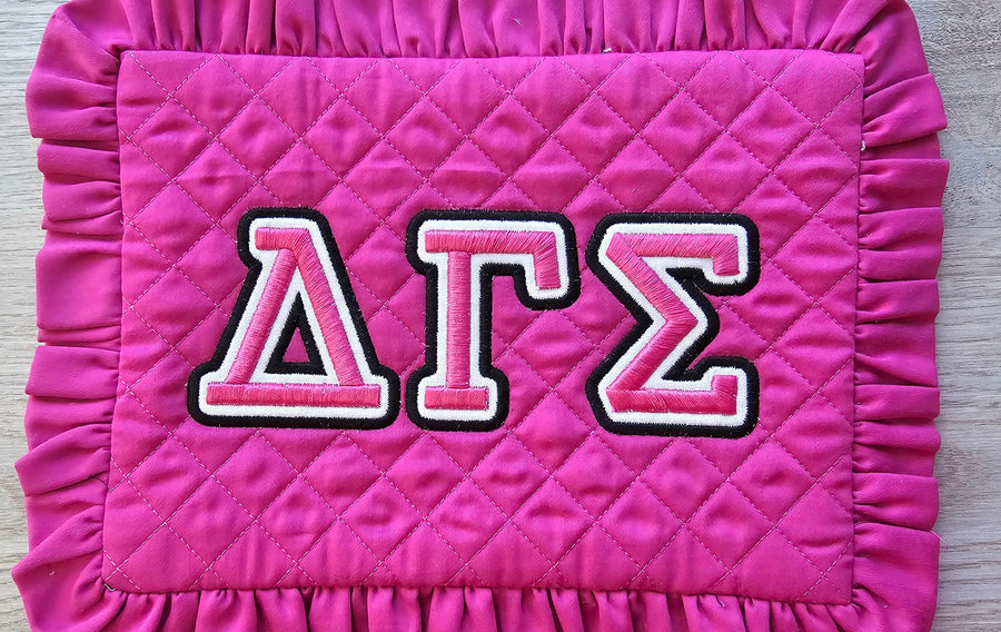 Greek sororities fraternities Puff Sport Varsity Embroidery font Applique machine embroidery designs 3D raised Puffy Foam