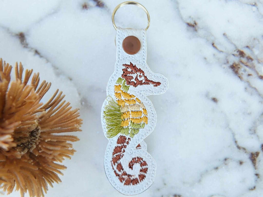 Seahorse Fish Keychain