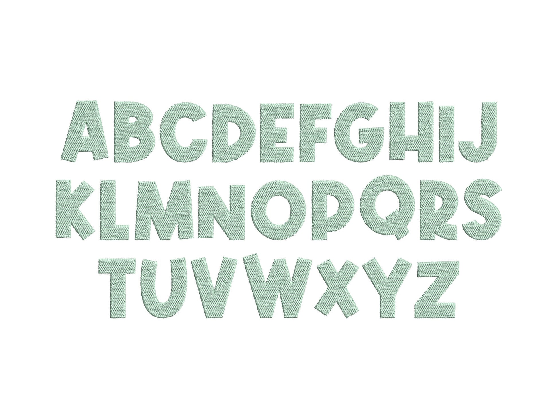 SET of 4 Patterned Fonts Tutti Frutti Summer Watermelon Strawberry Pineapple Alphabet Letters Machine Embroidery Designs