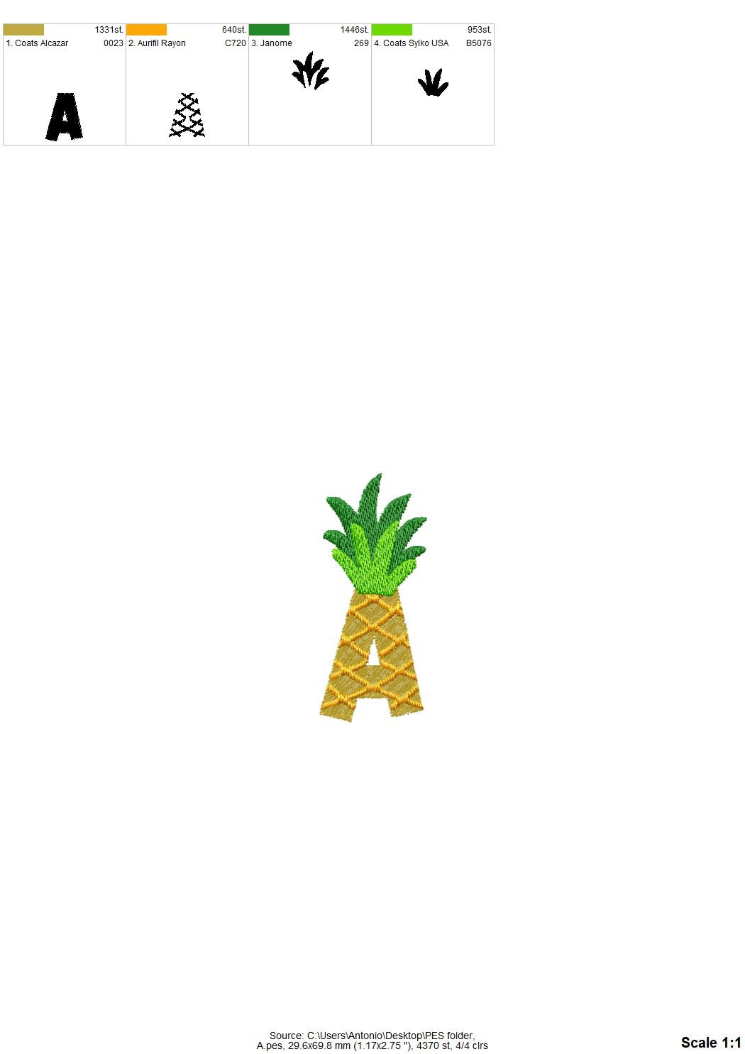 Patterned Pineapple Font Tutti Frutti Summer Pineapple Alphabet Letters Monogram Machine Embroidery Designs Fruit Palm Tree Ananas Plant - Etsy