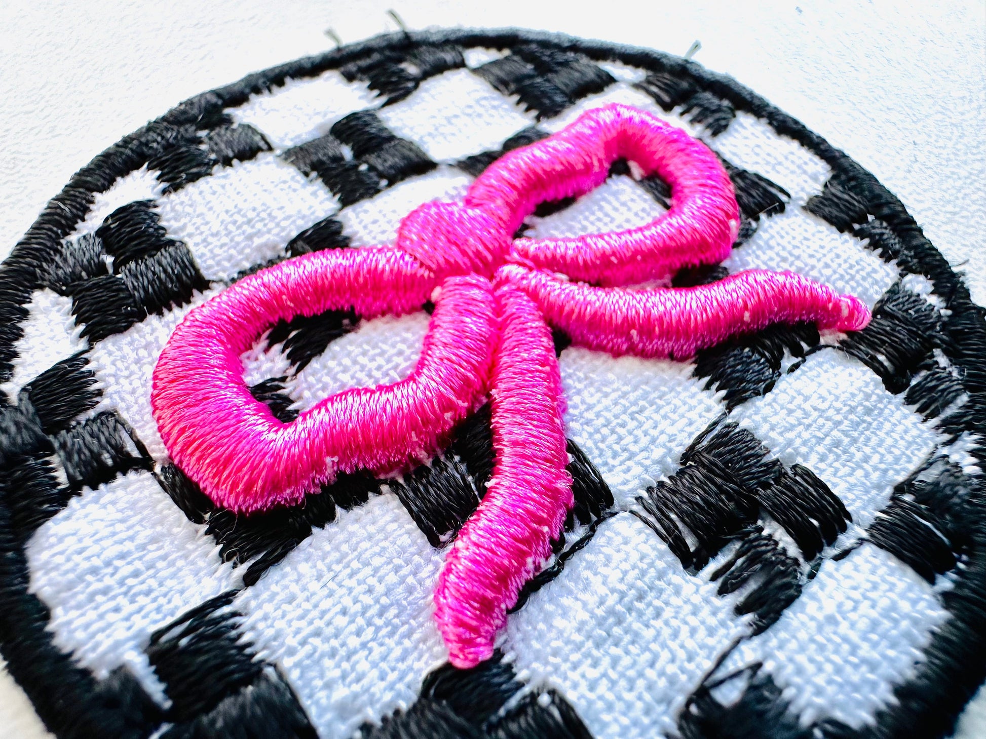 Puff little bow machine embroidery design file 3D raised Puffy Foam bow monogram mini add-on Patch  2 inch design included