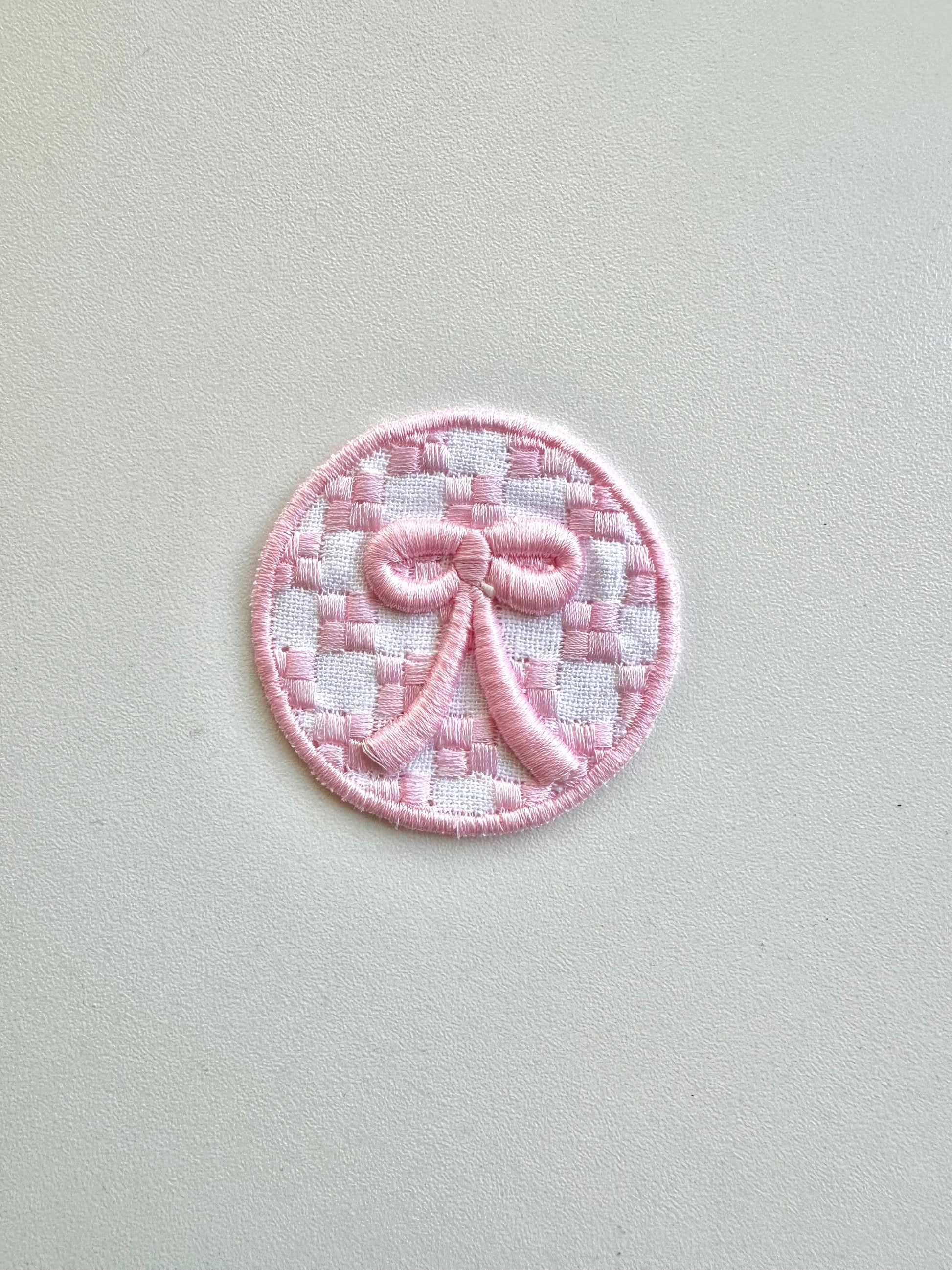 Puff little bow machine embroidery design file 3D raised Puffy Foam bow monogram mini add-on Patch