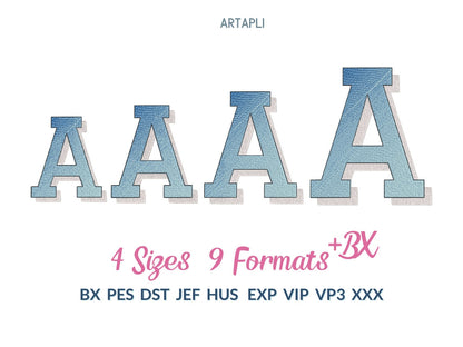 Big Gradient Shadow Font