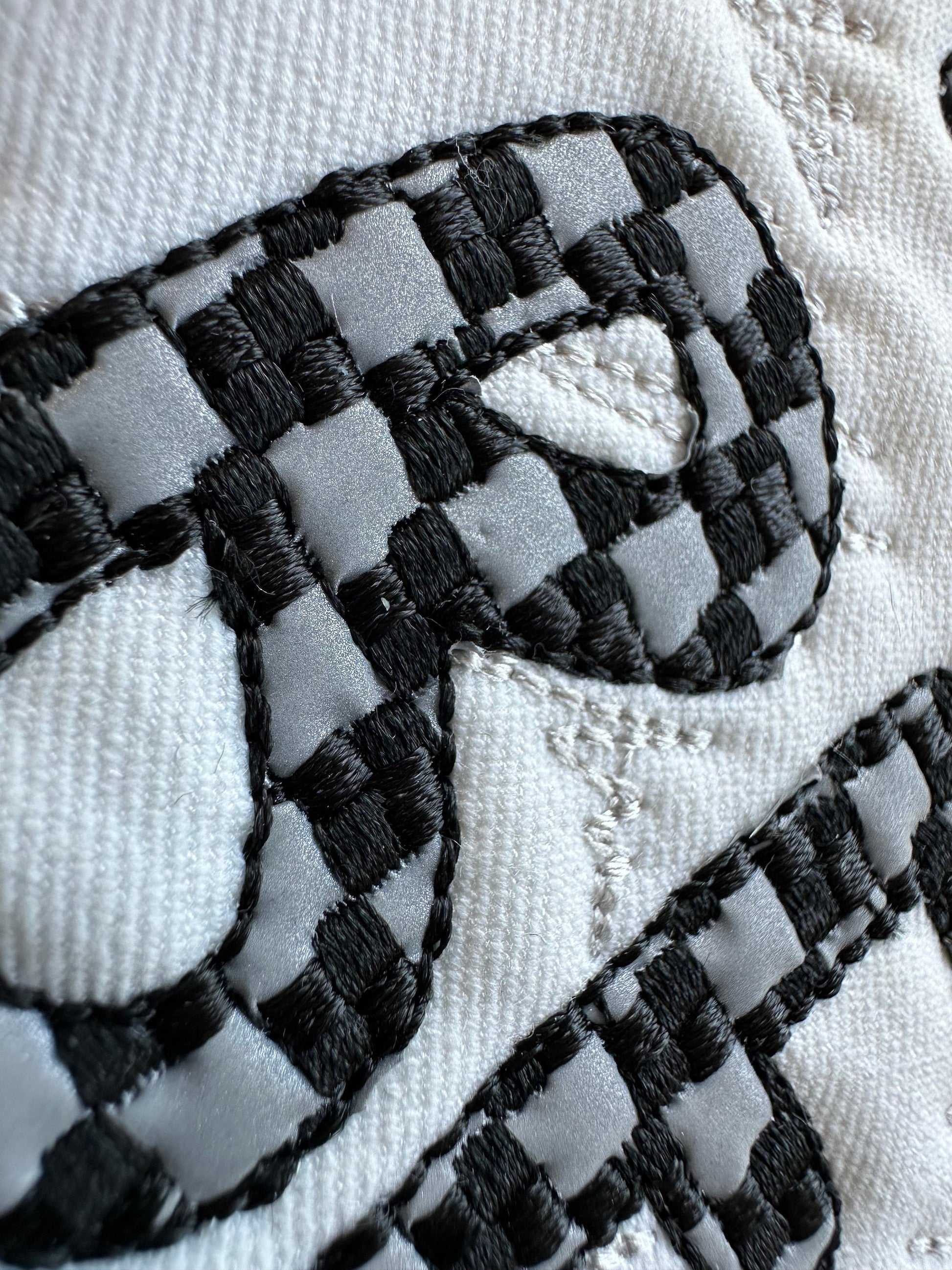 Checks Patterned Font 1 color Alphabet letters numbers machine embroidery designs chess pattern checkers checkered Font