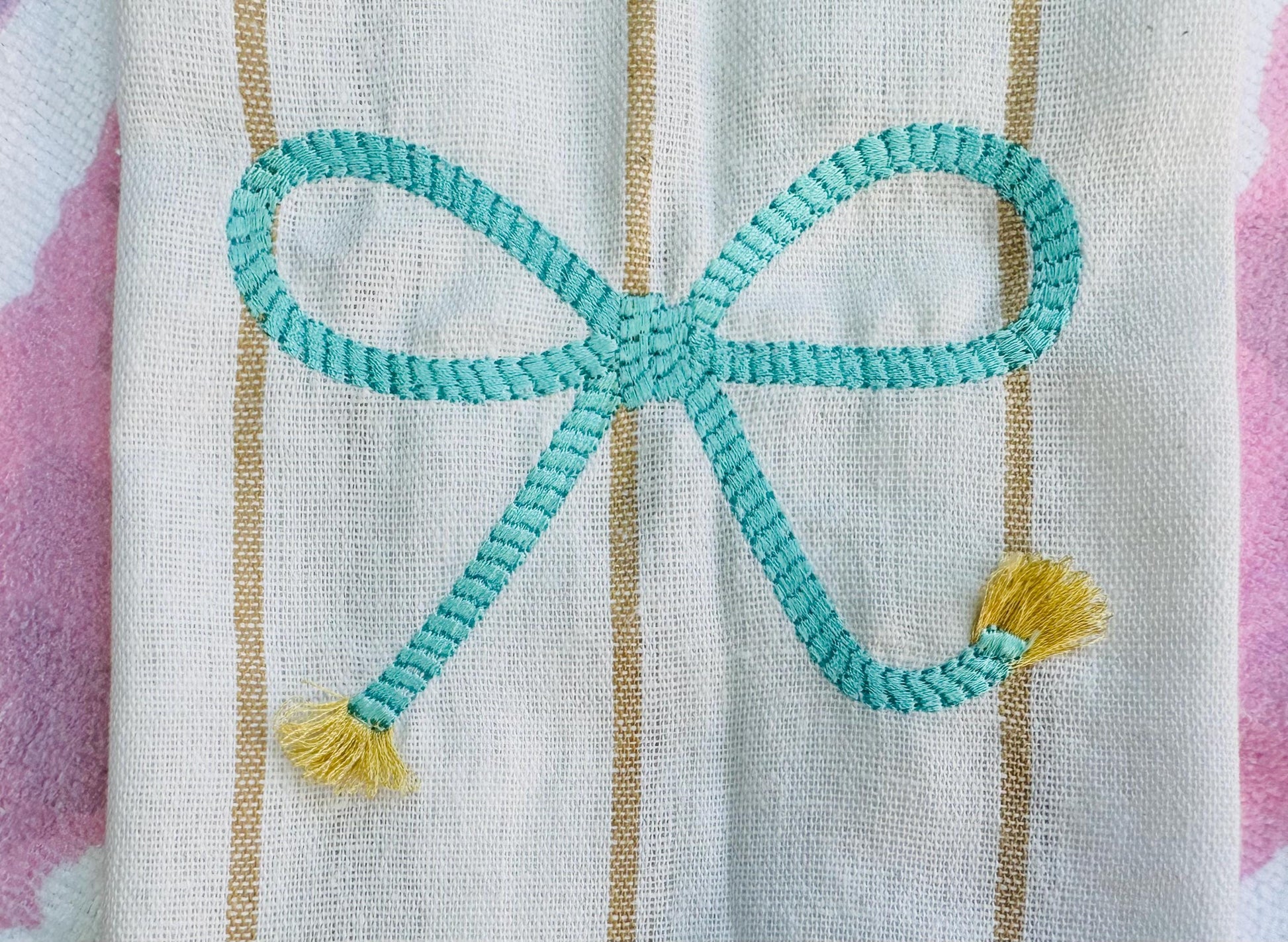 Rope Bow Fringed Fluffy Rope Ends Tassel Rope Stitch Cowboy Farm Towel Napkin Decoration Machine Embroidery Designs Multiple Sizes 4 to 8in - Etsy